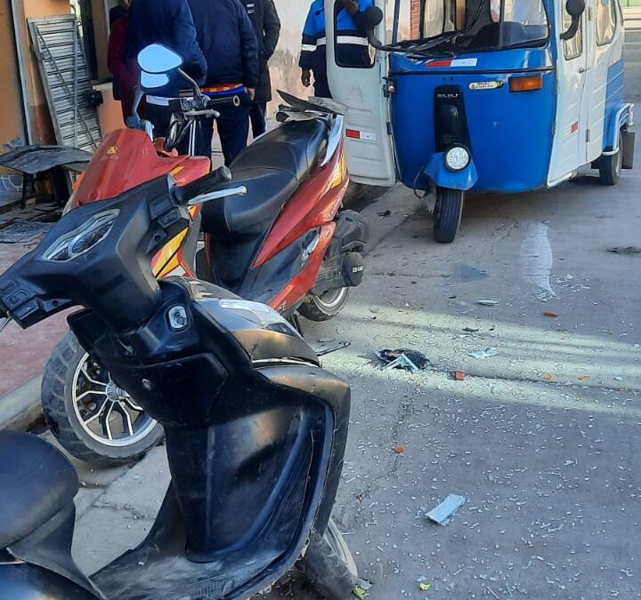 JULIACA| MOTOTAXI CHOCÓ CONTRA DOS MOTOS LINEALES