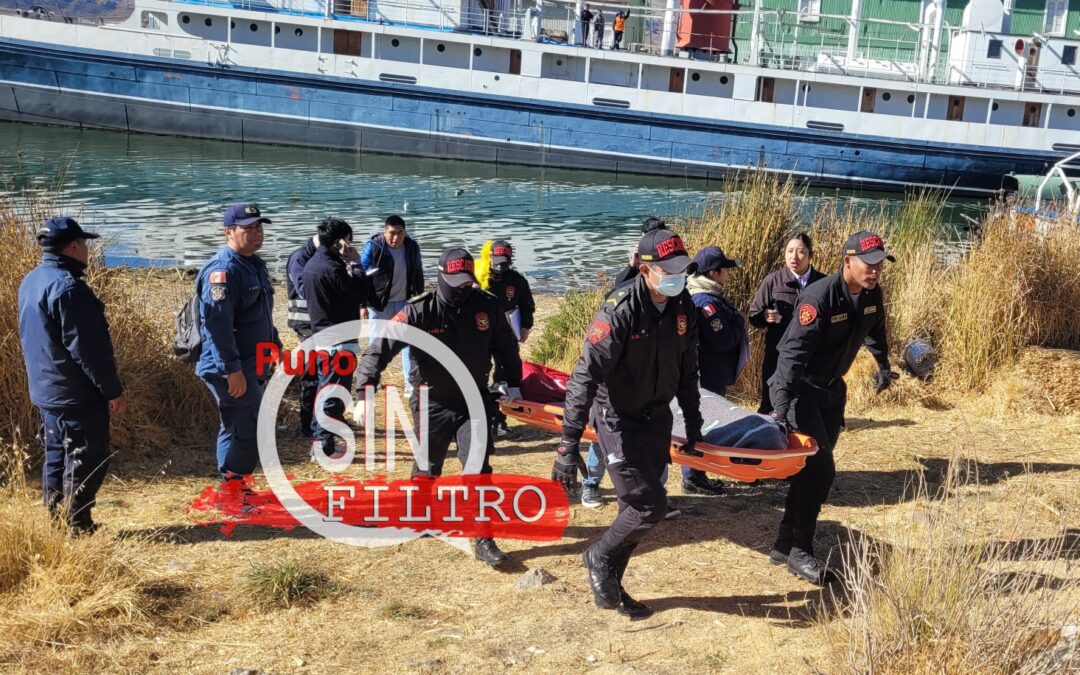 PUNO| CUERPO SIN VIDA HALLADO A ORILLAS DEL LAGO TITICACA, ES DE UN ESTUDIANTE DE LA «UNA»