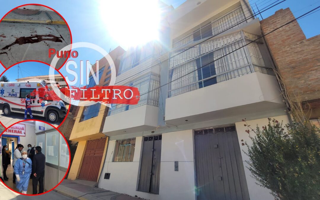 PUNO| MURIÓ EL INGENIERO QUE SE LANZÓ DESDE EL 4TO PISO DE SU VIVIENDA. FISCALÍA LO INVESTIGABA POR EL LA MUERTE DE MUSICO Y SU PAREJA EN JULI