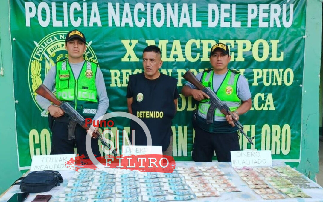 SANDIA| DETIENEN A SUJETO POR COMPRAR LICORES CON BILLETES FALSOS EN SAN JUAN DEL ORO