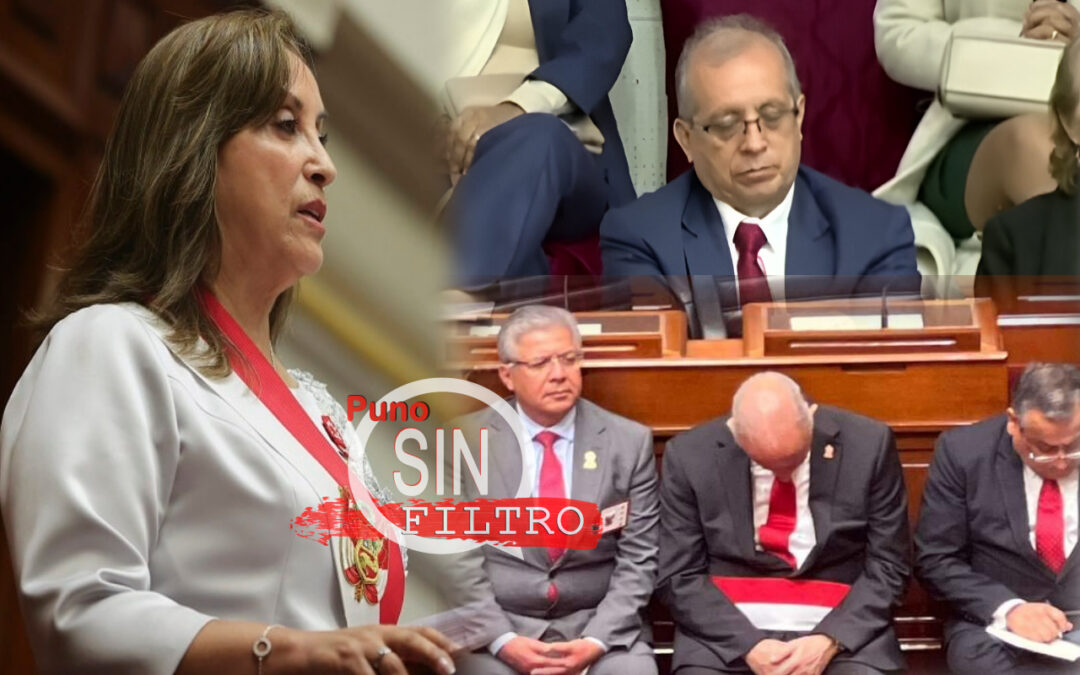 LIMA| CANCILLER GONZÁLEZ-OLAECHEA Y HERMANO DE PRESIDENTA SE QUEDARON DORMIDOS DURANTE DISCURSO POR FIESTAS PATRIAS