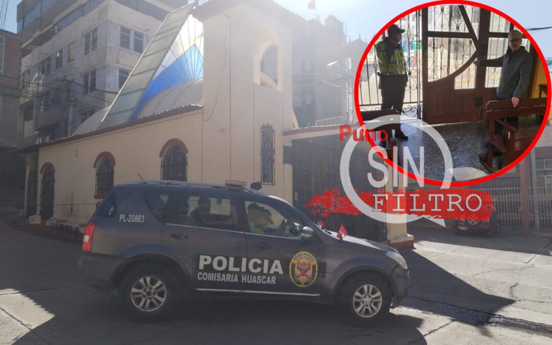 PUNO| DESCONOCIDOS ATENTAN CONTRA CAPILLA DE BELLAVISTA. VECINOS ALERTARON A LAS AUTORIDADES