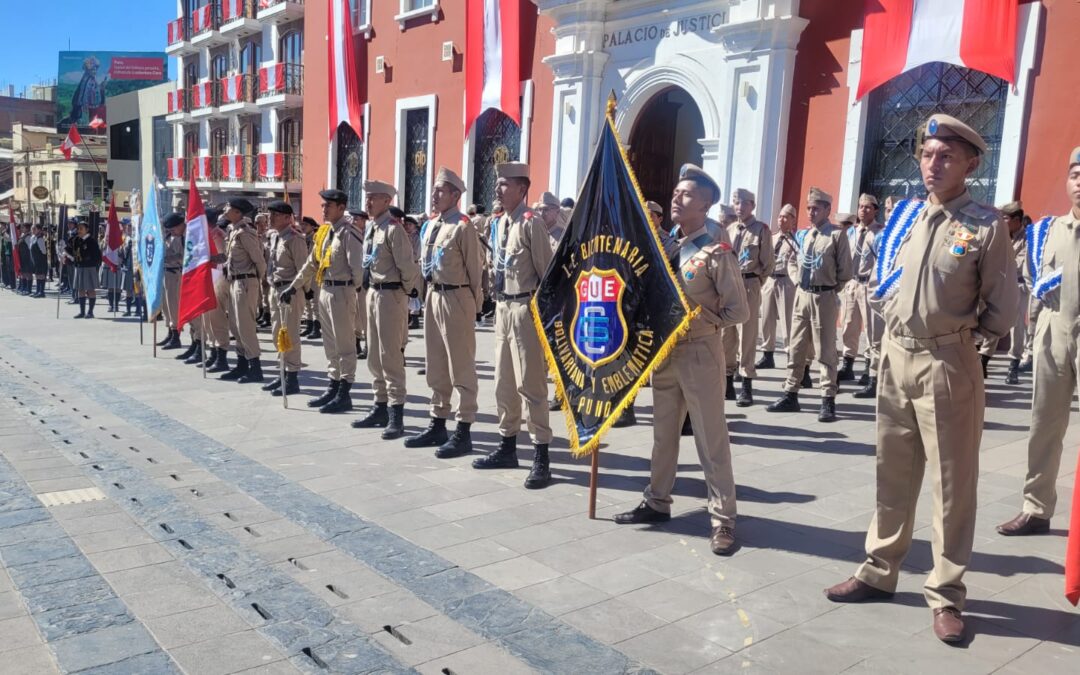 CONMEMORAN EL DÍA DE LA POLICÍA ESCOLAR Y 75 AÑOS DE LA GESTA HEROICA DEL «NIÑO HEROE» ALEJANDRO SÁNCHEZ ARTEAGA