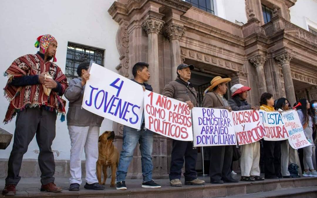CUSCO| JÓVENES CAMPESINOS CONDENADOS POR PROTESTAR CONTRA EL GOBIERNO DE DINA BOLUARTE