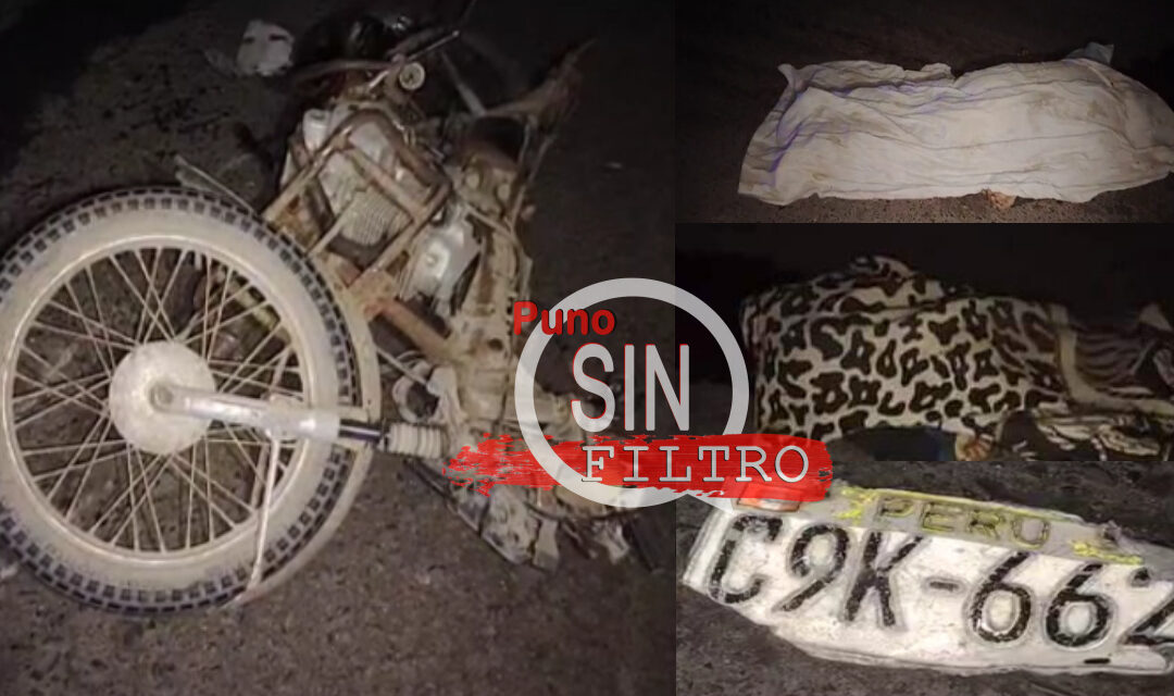 DOS FALLECIDOS TRAS EL CHOQUE DE MOTO LINEAL Y AUTO. ESTE ÚLTIMO FUGÓ DEL LUGAR