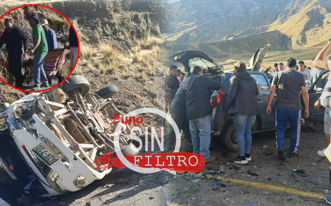 CUSCO| ACCIDENTE VEHÍCULAR DEJÓ DOS PERSONAS FALLECIDAS Y OTRAS DOS HERIDAS EN LA CARRETERA CUSCO – PUNO