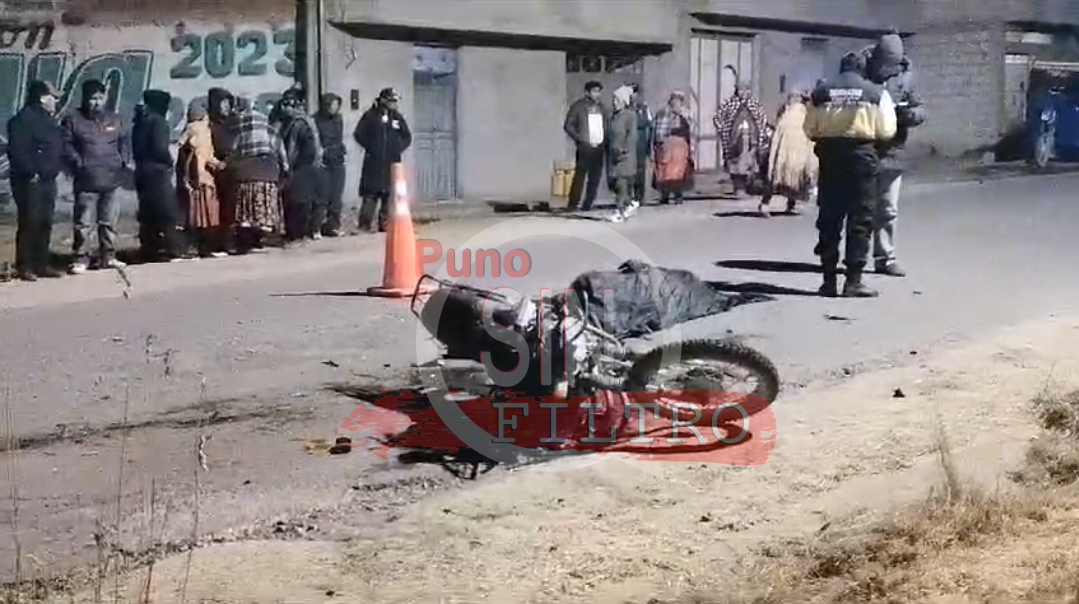 YUNGUYO| EL MENOR DE DOS HERMANOS QUE IBAN EN MOTO LINEAL FALLECIÓ TRAS SER EMBESTIDOS POR COMBI QUE SE DIO A LA FUGA EN LA VÍA KASANI – YUNGUYO