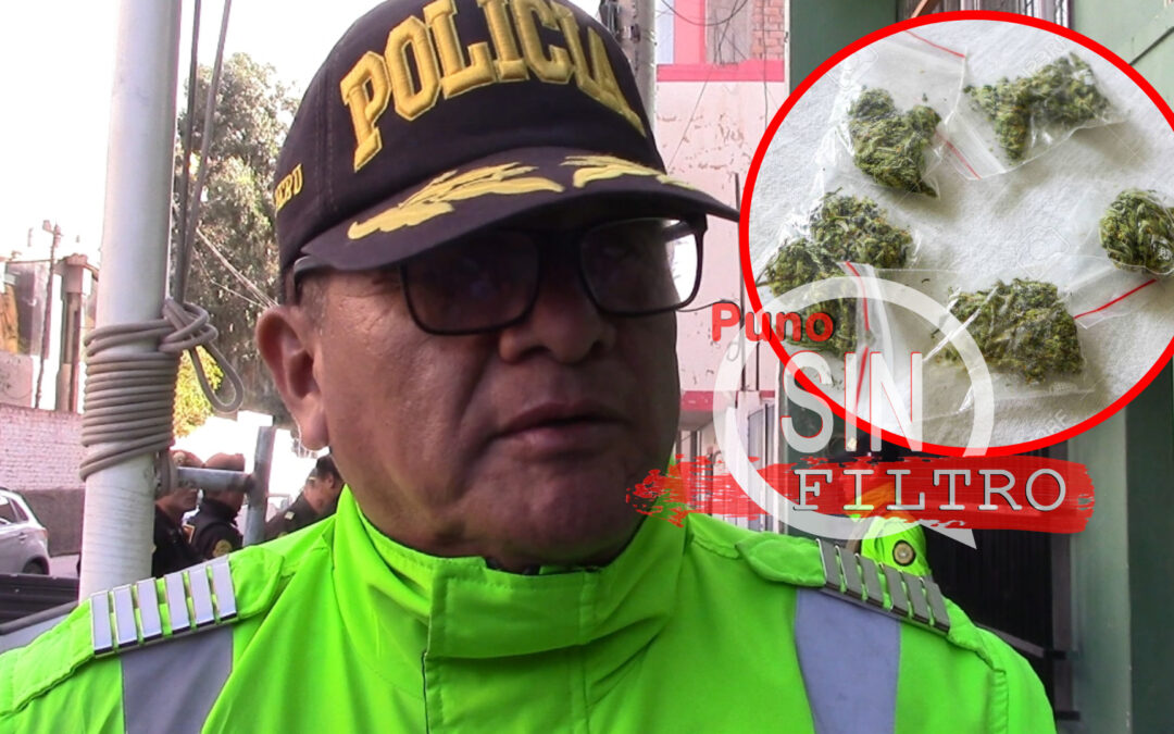 JULIACA|INTERVIENEN A DOS POLICIAS Y UN CIVÍL CON MARIHUANA, DURANTE ALLANAMIENTO A VIVIENDA