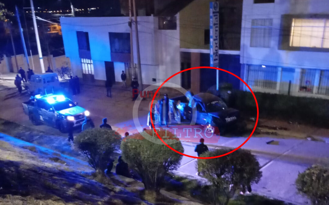 UN HERIDO TRAS ACCIDENTE EN LA AVENIDA LEONCIO PRADO