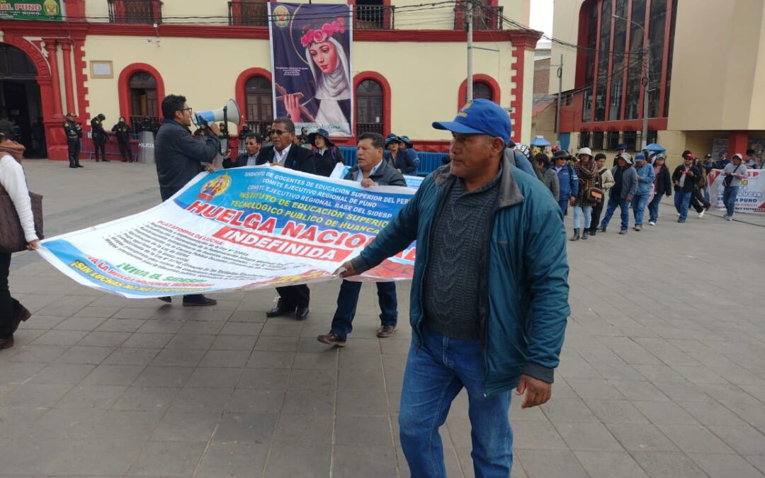SIDESP CONTINUA CON LA HUELGA NACIONAL INDEFINIDA