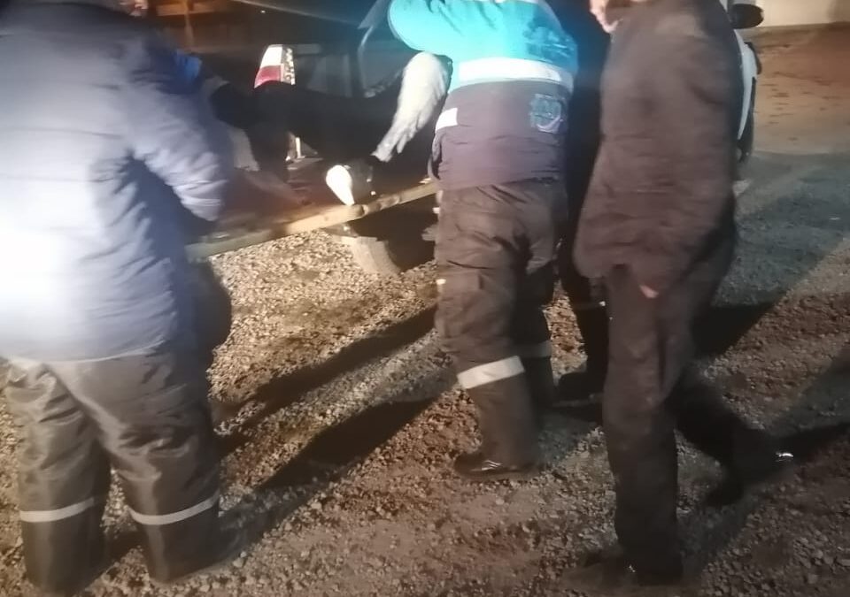 HOMBRE RESULTÓ CON HERIDA DE BALA, CUANDO RETORNABA A SU CASA