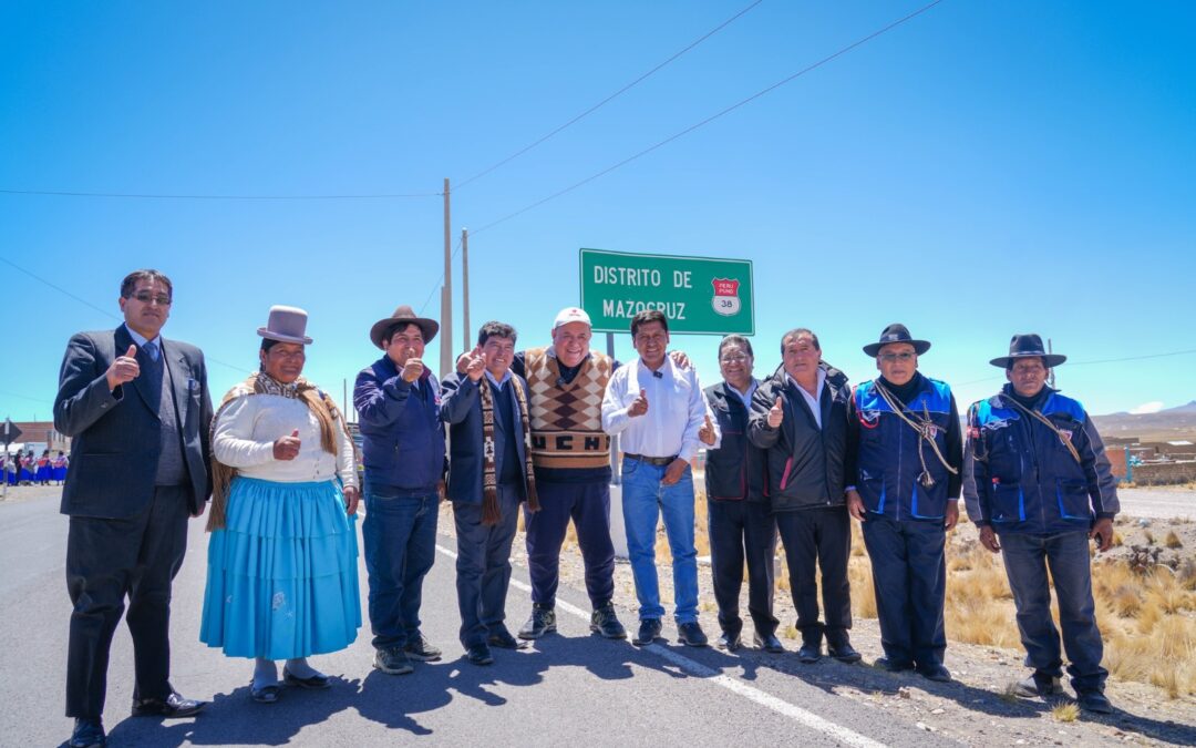 PUNO| GOBERNADORES DE TACNA Y PUNO FIRMAN CARTA DE INTENSIÓN PARA LA CONSTRUCCIÓN DE LA CARRETERA TARATA – CAPAZO – MAZOCRUZ
