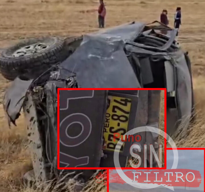 REPORTAN EL DESPISTE DE UNA CAMIONETA EN TUNI GRANDE