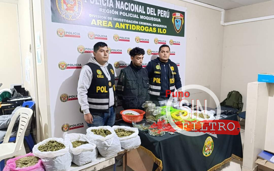 CAPTURAN A SUJETO CON 8 KILOS DE MARIHUANA. ESTUPEFACIENTE ESTABA ESCONDIDAS EN CAJAS DE CARTÓN AL INTERIOR DE SU VIVIENDA