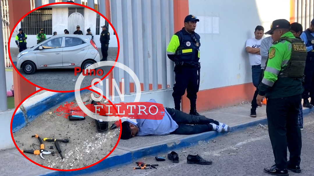 SUJETO ACUSADO DE ROBAR MEMORIA DE VEHÍCULO FUE ATRAPADO Y POR POCO LINCHADO CERCA A LA CACHINA
