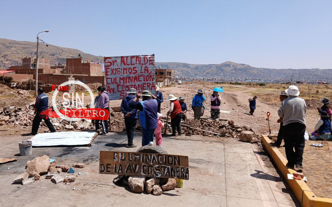 VECINOS DE LA COSTANERA SE DECLARAN EN HUELGA INDEFINIDA