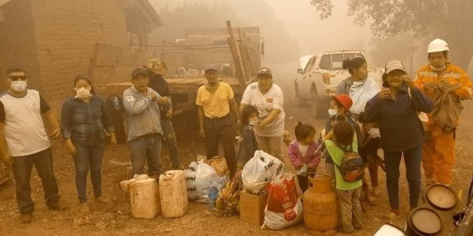HUMO OBLIGÓ A DESALOJAR COMUNIDAD PALESTINA EN SANTA CRUZ DE LA SIERRA – BOLIVIA